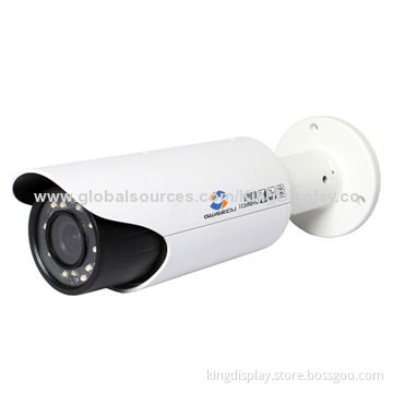 Security Dahua Megapixel IP Camera, 2.0MP Full HD 1080P, IP66, PoE, IR LEDs Length of 30m, 3.3-12mm